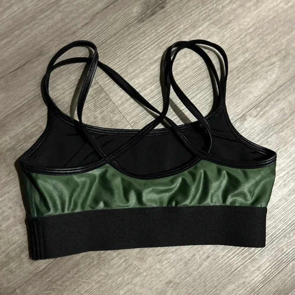 Noli Joli Sports Bra Hunter Green/Black